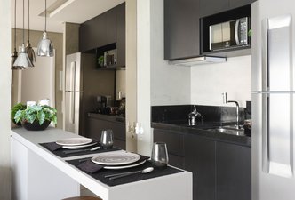 Cozinha moderna e atemporal