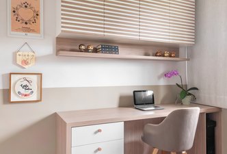 Quarto de hóspedes e home office