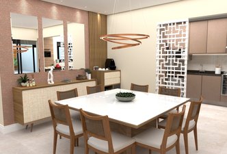 Sala de Jantar Integrada