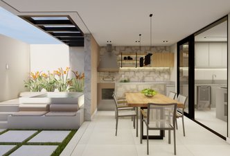 ÁREA GOURMET | RESIDÊNCIA CK