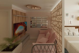 Apartamento decorado Residencial Studio Móoca