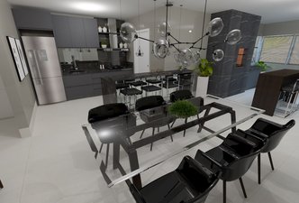 COZINHA/ÁREA GOURMET
