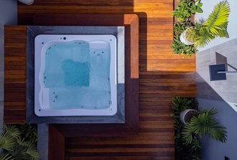 Área de lazer: Jardim do ofurô | Projeto em parceria com a designer/paisagista Elsa Garcia