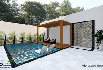 Piscina com Deck