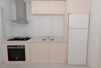 Cozinha Barcelona + Calacata