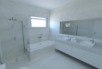 Sala de banho Bianco covelano