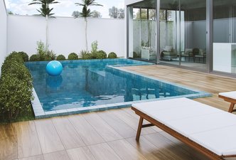 Área da Piscina