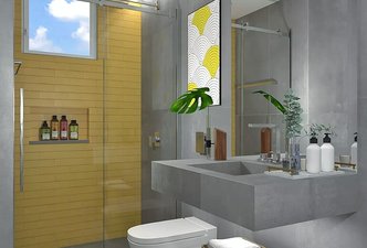 Banheiro Pantone