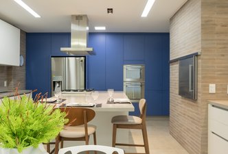 Cozinha Azul - Apartamento Masini I