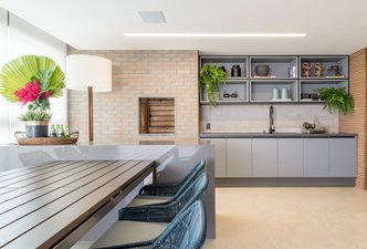 Cozinha e varanda Gourmet