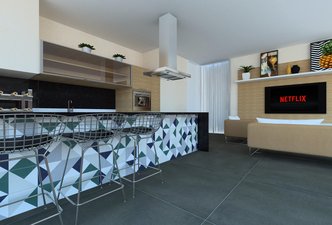 Gourmet e Sala de TV