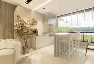 Apartamento em edifício alto padrão