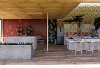 Cozinha Horta Aconchegante