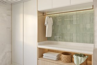 Lavanderia A&C - revestimento PI PLANO VERDE PORTOBELLO
