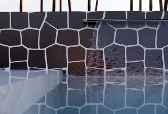 Piscina nas montanhas 
