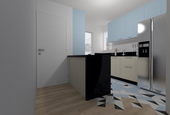 Cozinha Blue