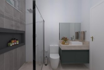 Banheiro cristal