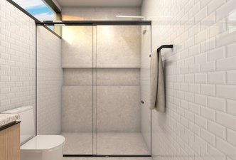 BANHEIRO DE SERVIÇO - CASA A | W