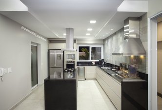 Cozinha Gourmet com churrasqueira