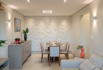 Apartamento F&D - Sala/Varanda Gourmet