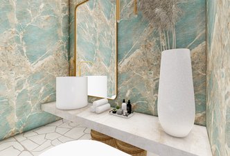 LUXURY BATHROOM - por Vanderly Garcia - A Estrutural Engenharia e Arquitetura