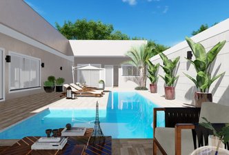 Área de lazer - Piscina
