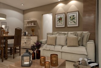 Sala de Fazenda | Apartamento