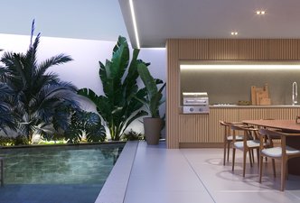 Gourmet Externo Residência A|B