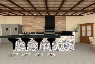 IMAGEM VIRTUAL - VARANDA GOURMET