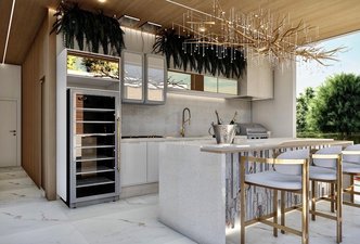 Espaço gourmet luxo