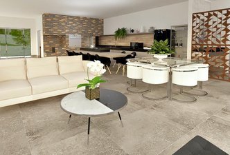 Área gourmet para casa de campo