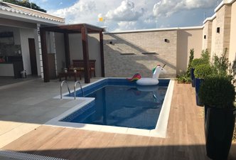 ÁREA EXTERNA LAZER E PISCINA