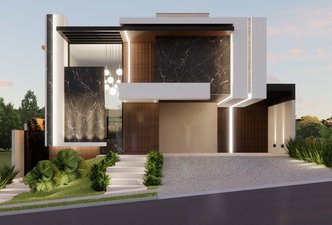 Projeto de Sobrado na cidade de Rio Claro - SP