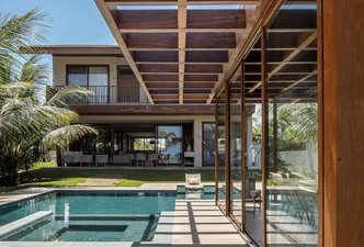 Piscina casa de praia