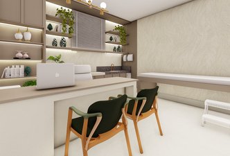 CONSULTÓRIO MODELO - por Vanderly Garcia - A Estrutural Engenharia e Arquitetura