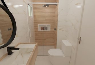 Banheiros Social e Suite