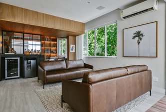 Apartamento Copacabana | BIBLIOTECA ESCRITÓRIO