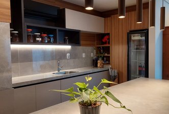 Espaço Gourmet , estar e jantar EL