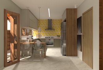 Cozinha compacta