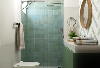Banho Green/White