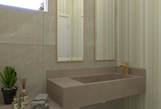 Lavabo Gris
