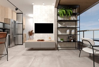 Sala de Estar e Cozinha