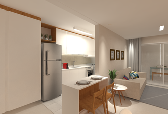 Apartamento moderno e funcional
