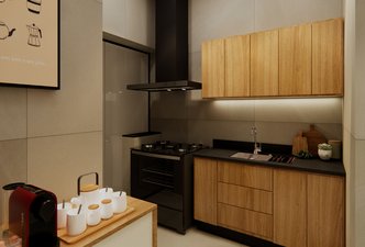 Cozinha Funcionalidade e charme em um só lugar! 