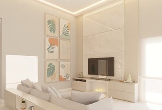 Casa Nogueira - Painel tv
