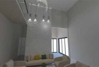 painel em tangram 