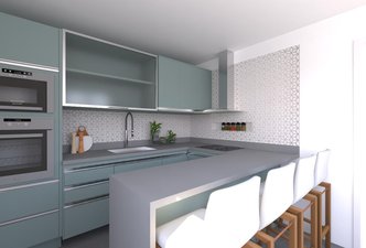 Cozinha integrada L&L 