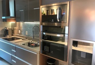 Cozinha do apartamento