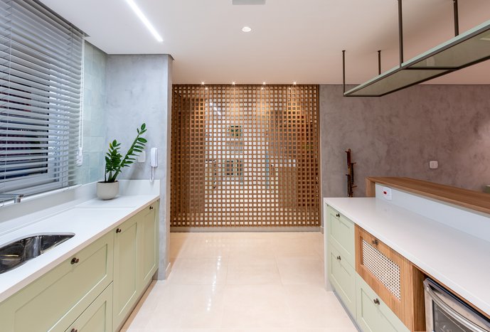 Apartamento L\V - Cozinha / Lavanderia