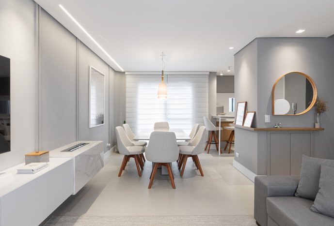 Lareira Sobrado Cinza